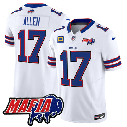 Men's Buffalo Bills 2024 Bills Mafia Patch Vapor Limited Jersey - All Stitched
