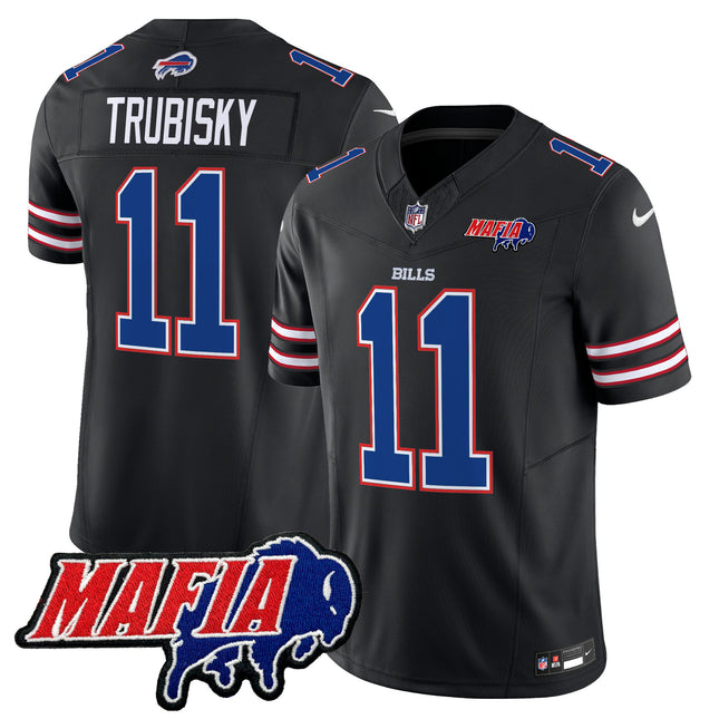 Men's Buffalo Bills 2024 Bills Mafia Patch Vapor Limited Jersey - All Stitched