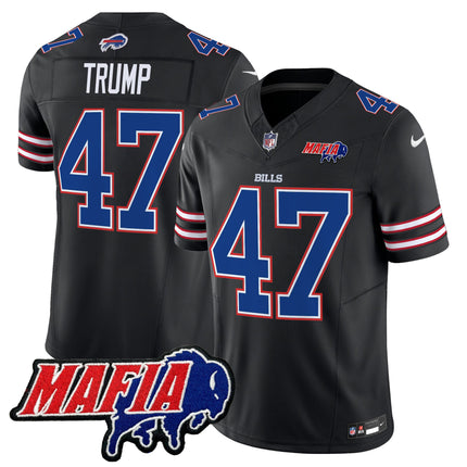 Men's Buffalo Bills 2024 Bills Mafia Patch Vapor Limited Jersey - All Stitched