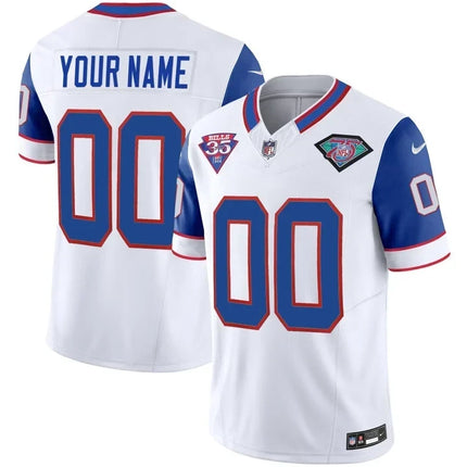 Buffalo Bills 1994 Throwback Vapor Custom Jersey - All Stitched