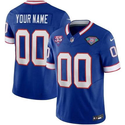 Buffalo Bills 1994 Throwback Vapor Custom Jersey - All Stitched