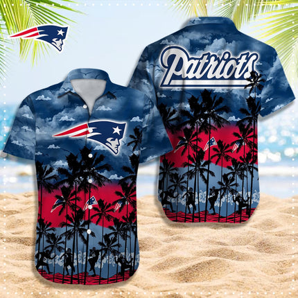 New England Patriots NFL-Hawaii Shirt T-48408