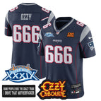 Navy Blue / Ozzy #666 - 666 / S