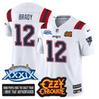 White / Tom Brady - 12 / S