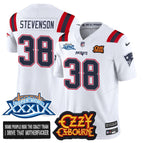 White / Rhamondre Stevenson - 38 / S