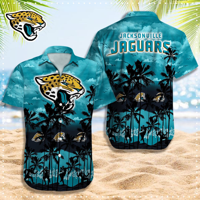Jacksonville Jaguars NFL-Hawaii Shirt T-48408