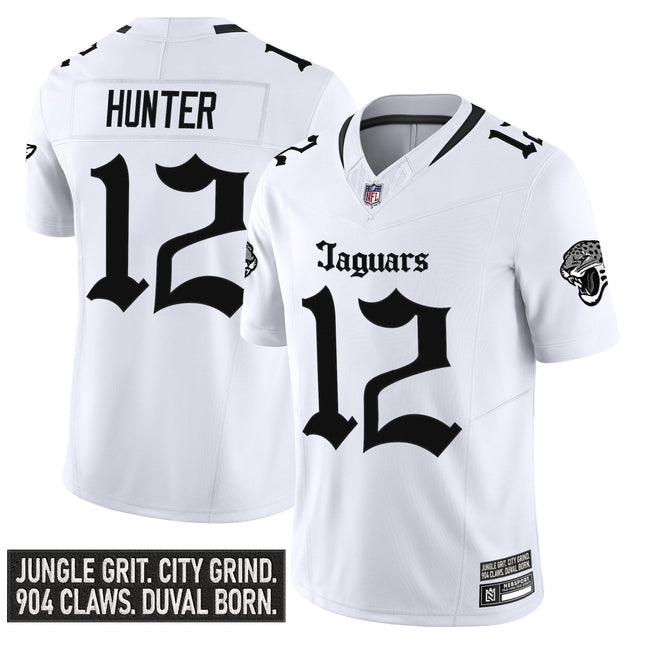 Men's Jacksonville Jaguars 'Gothic Duvall Shadows Edition' Vapor Jersey - All Stitched