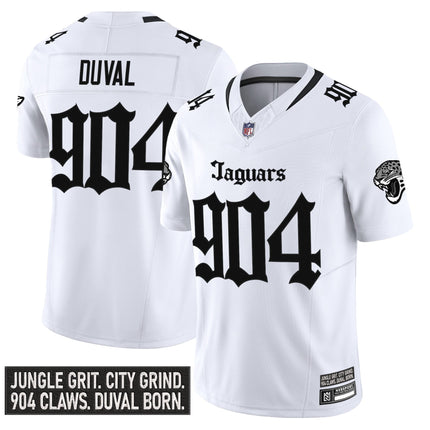 Men's Jacksonville Jaguars 'Gothic Duvall Shadows Edition' Vapor Jersey - All Stitched