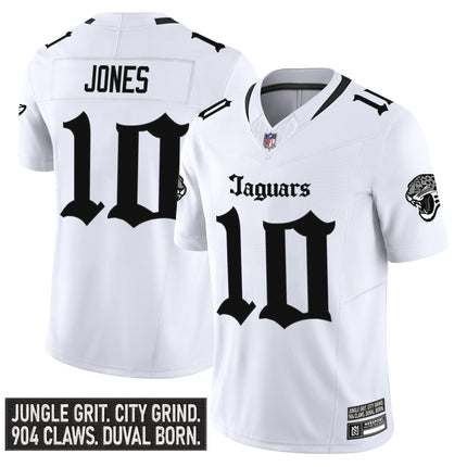 Men's Jacksonville Jaguars 'Gothic Duvall Shadows Edition' Vapor Jersey - All Stitched