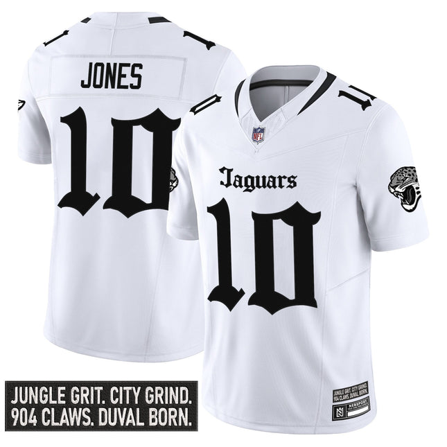 Men's Jacksonville Jaguars 'Gothic Duvall Shadows Edition' Vapor Jersey - All Stitched