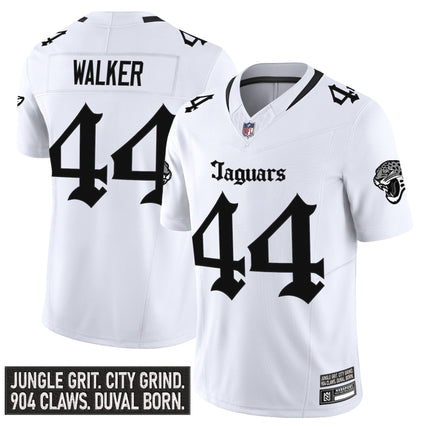 Men's Jacksonville Jaguars 'Gothic Duvall Shadows Edition' Vapor Jersey - All Stitched