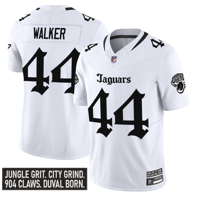 Men's Jacksonville Jaguars 'Gothic Duvall Shadows Edition' Vapor Jersey - All Stitched