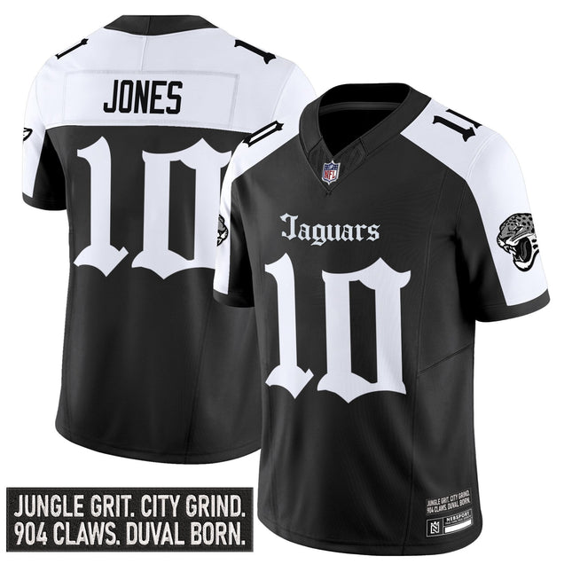 Men's Jacksonville Jaguars 'Gothic Duvall Shadows Edition' Vapor Jersey - All Stitched