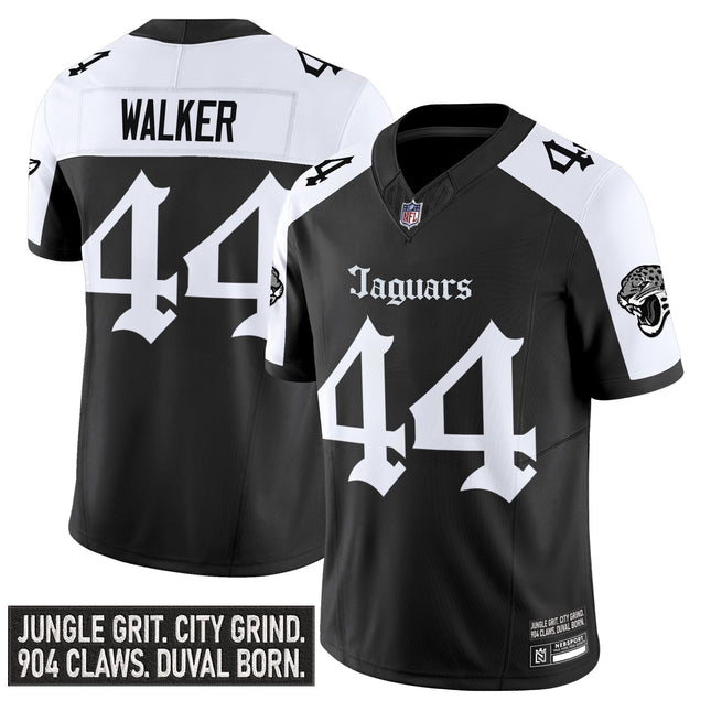 Men's Jacksonville Jaguars 'Gothic Duvall Shadows Edition' Vapor Jersey - All Stitched