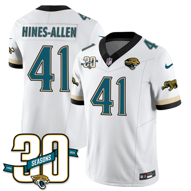 Men's Jacksonville Jaguars 1990s Throwback Uniforms - All Stitched