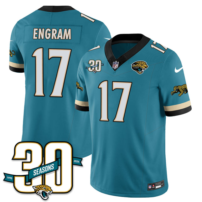 Men's Jacksonville Jaguars 1990s Throwback Uniforms - All Stitched