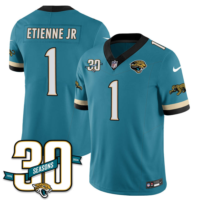 Men's Jacksonville Jaguars 1990s Throwback Uniforms - All Stitched