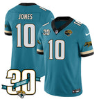 Mac Jones - 10 / Teal / S