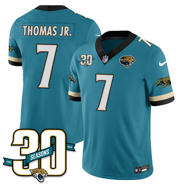Men's Jacksonville Jaguars 1990s Throwback Uniforms - All Stitched