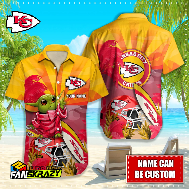 Kansas City Chiefs Nfl Custom Hawaiian Shirt NFL TL-01