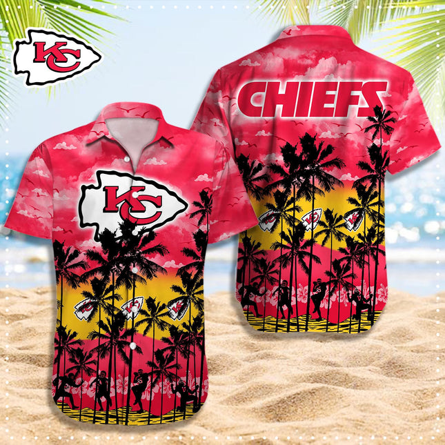 Kansas City Chiefs NFL-Hawaii Shirt T-48408