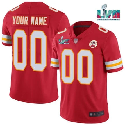 Kansas City Chiefs Players Limited Custom Jersey - Super Bowl LVII Patch