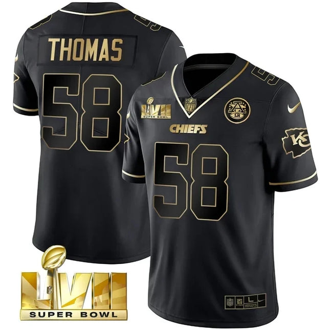 Men's Kansas City Chiefs Super Bowl Vapor Limited Jersey - All Stitched