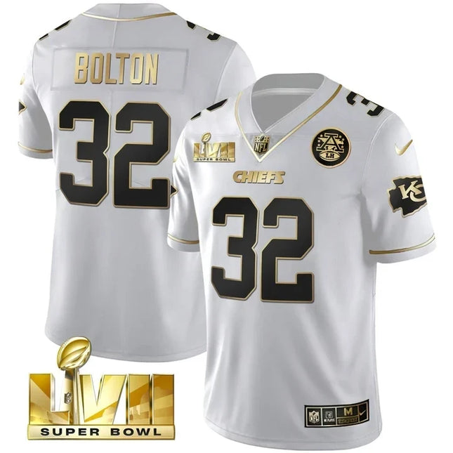 Men's Kansas City Chiefs Super Bowl Vapor Limited Jersey - All Stitched