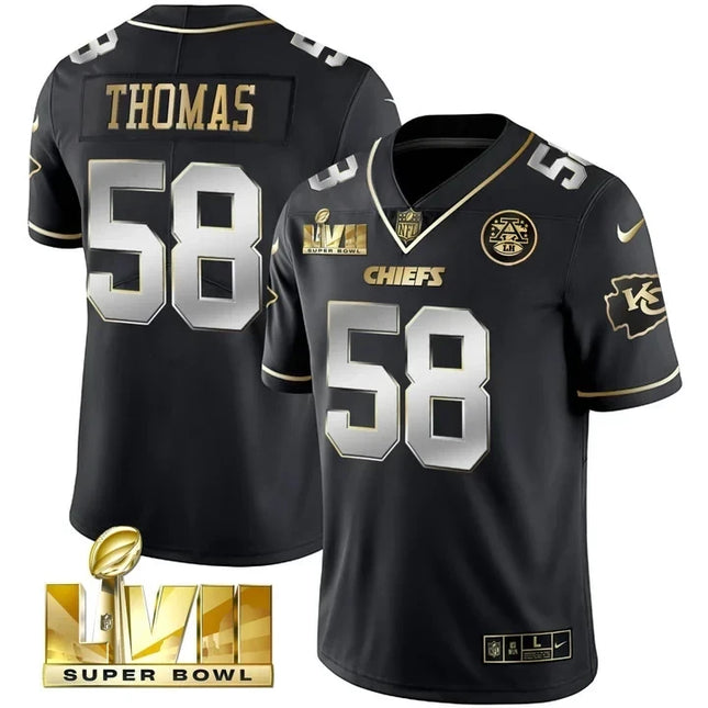 Men's Kansas City Chiefs Super Bowl Vapor Limited Jersey - All Stitched