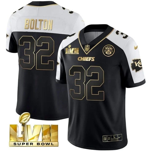 Men's Kansas City Chiefs Super Bowl Vapor Limited Jersey - All Stitched