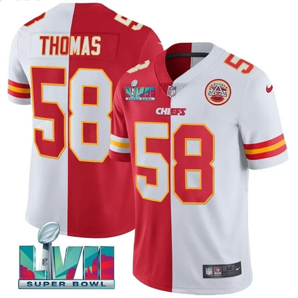 Men's Kansas City Chiefs Super Bowl Vapor Limited Jersey - All Stitched