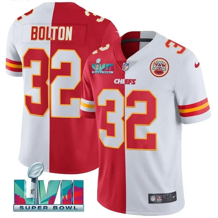 Men's Kansas City Chiefs Super Bowl Vapor Limited Jersey - All Stitched