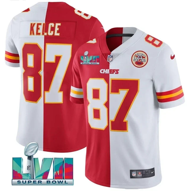 Men's Kansas City Chiefs Super Bowl Vapor Limited Jersey - All Stitched