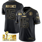 Patrick Mahomes / Black Gold / S