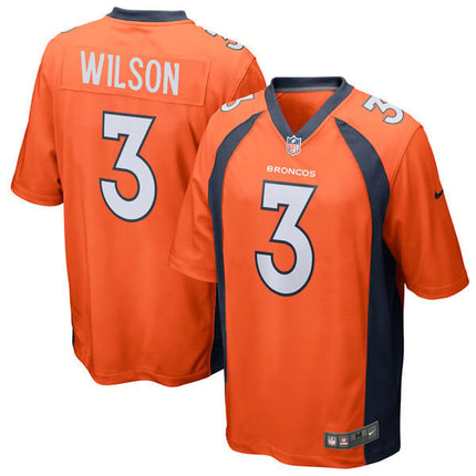 Men's Russell Wilson #3 Denver Broncos Jersey ??? All Stitched