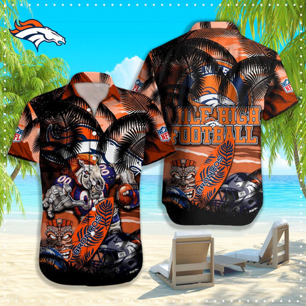 Denver Broncos NFL-Hawaiian shirt Q-48184