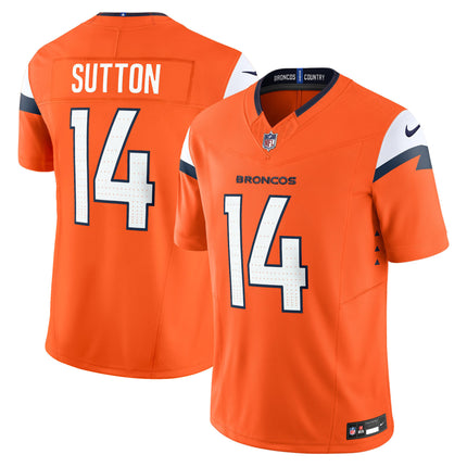 Men's Denver Broncos 2024 Vapor Limited Jersey - All Stitched