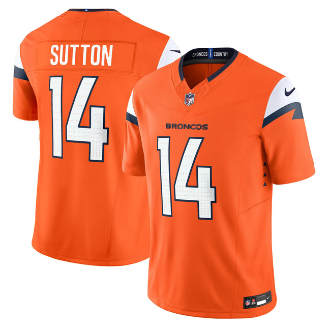 Men's Denver Broncos 2024 Vapor Limited Jersey - All Stitched