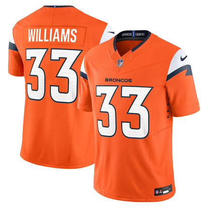 Men's Denver Broncos 2024 Vapor Limited Jersey - All Stitched