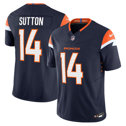 Men's Denver Broncos 2024 Vapor Limited Jersey - All Stitched