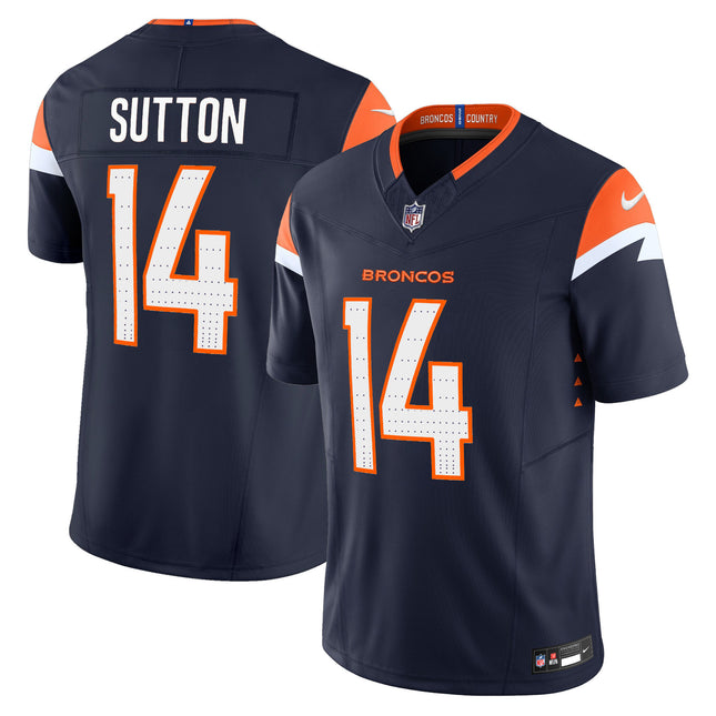 Men's Denver Broncos 2024 Vapor Limited Jersey - All Stitched