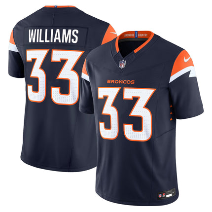 Men's Denver Broncos 2024 Vapor Limited Jersey - All Stitched
