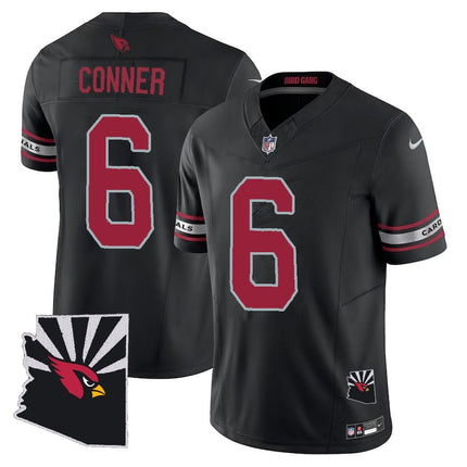 Men's Arizona Cardinals Black Vapor F.U.S.E. Limited Jersey - Arizona Map