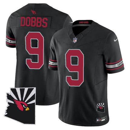 Men's Arizona Cardinals Black Vapor F.U.S.E. Limited Jersey - Arizona Map