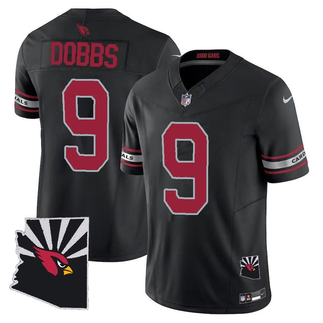 Men's Arizona Cardinals Black Vapor F.U.S.E. Limited Jersey - Arizona Map