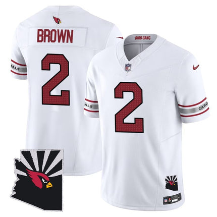 Men's Arizona Cardinals Black Vapor F.U.S.E. Limited Jersey - Arizona Map