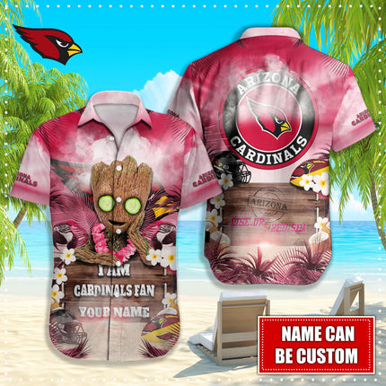 Arizona Cardinals NFL-Hawaiian shirt custom Q-48112