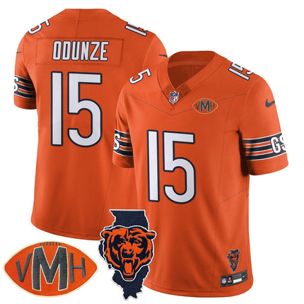 Men's Chicago Bears Honor Virginia Halas McCaskey Jersey - All Stitched