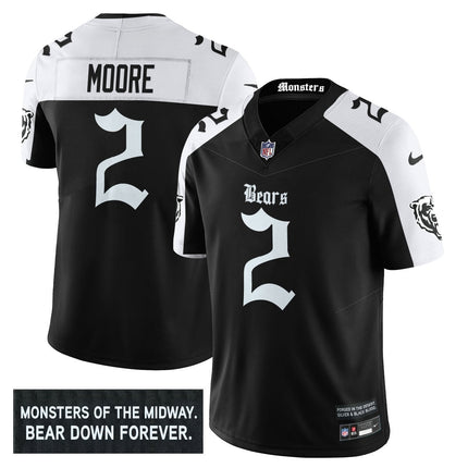 Men's Chicago Bears 'Gothic Monsters Edition' Vapor Limited Jersey - All Stitched