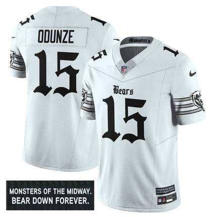 Men's Chicago Bears 'Gothic Monsters Edition' Vapor Limited Jersey - All Stitched